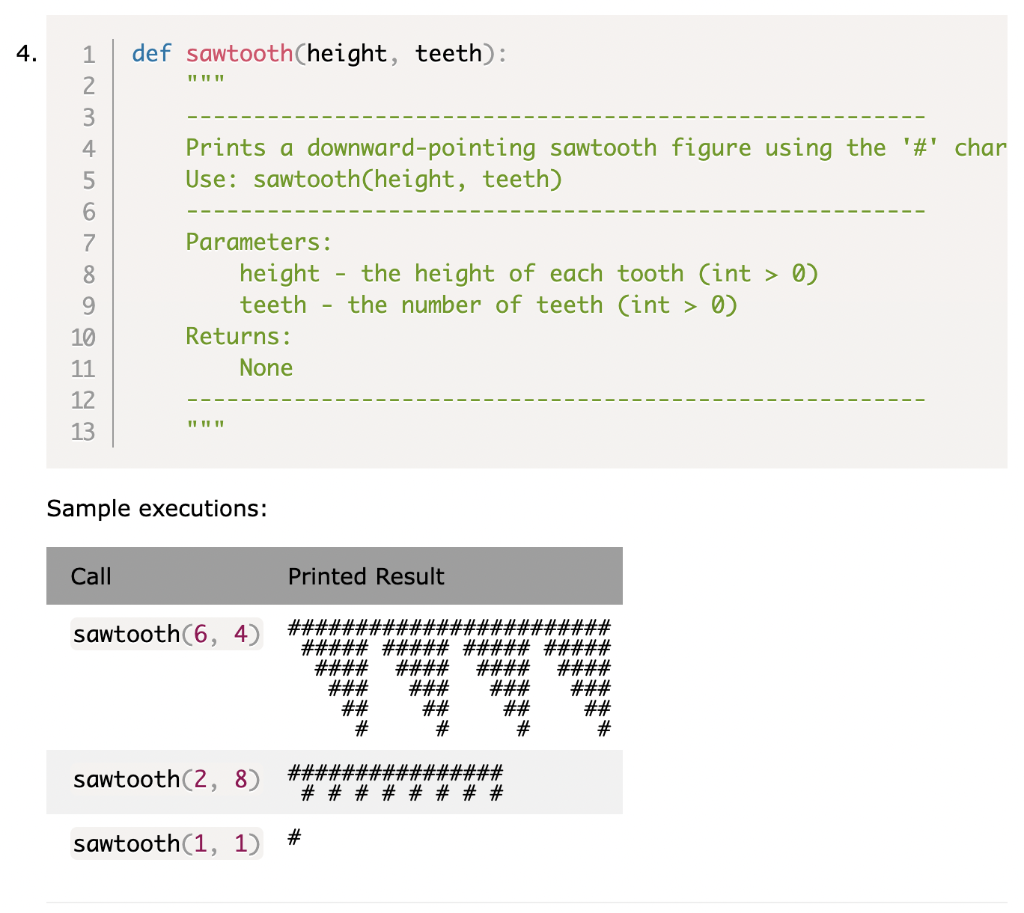 Solved Sample executions: | Chegg.com
