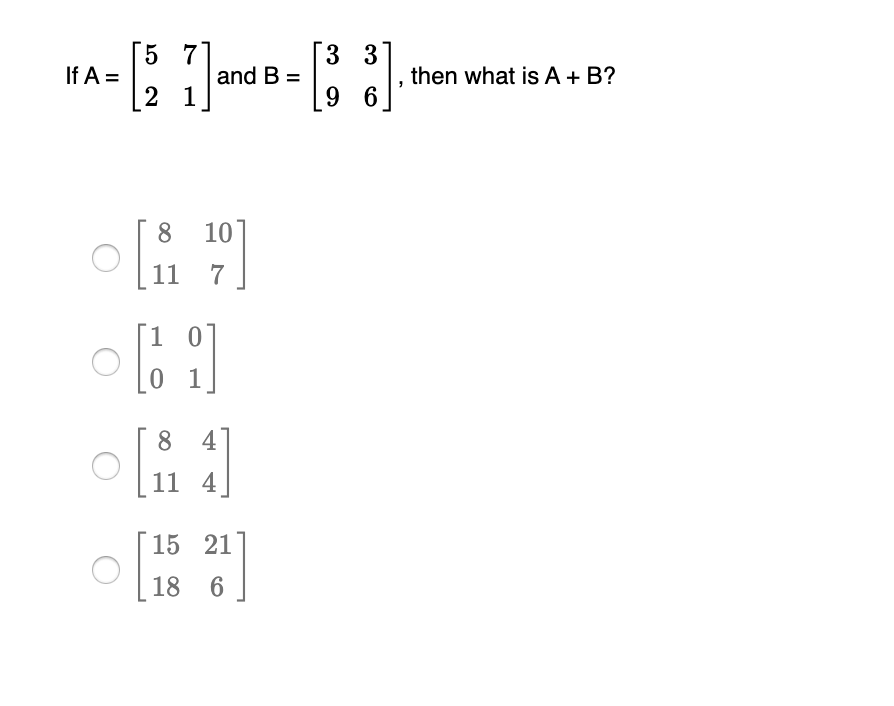 Solved "A= (]and B = [3 ] Then If A= And B = (3 31 1, Then | Chegg.com