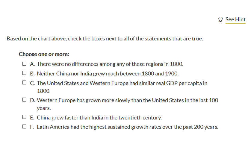 Solved See Hint Based On The Chart Above, Check The Boxes | Chegg.com