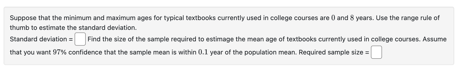 Solved Suppose That The Minimum And Maximum Ages For Typical | Chegg.com