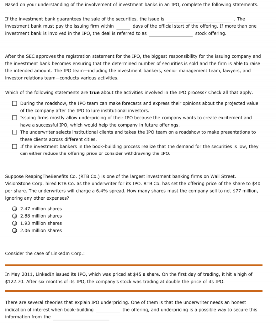Based On Your Understanding Of The Involvement Of Chegg Com