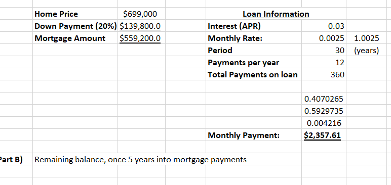 Solved Time Value of Money. I need help calculating the | Chegg.com