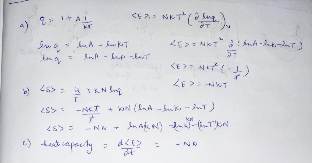 Solved (3) Suppose that you have a molecule with a partition | Chegg.com