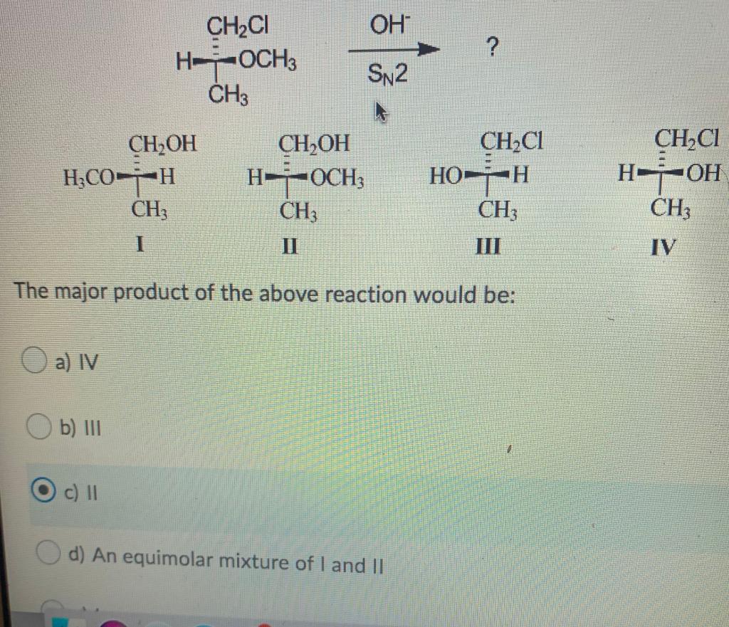 Solved Br Br Br Br II III IV What Is The Correct Order Of | Chegg.com