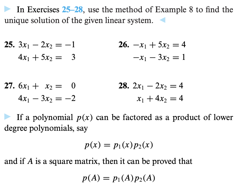 Solved In Exercises 25–28, use the method of Example 8 to | Chegg.com