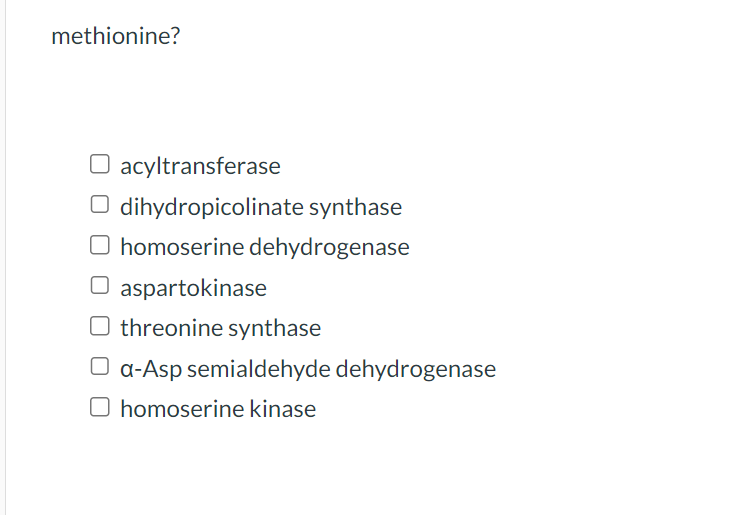 Solved Bacteria synthesize the essential amino acids lysine,