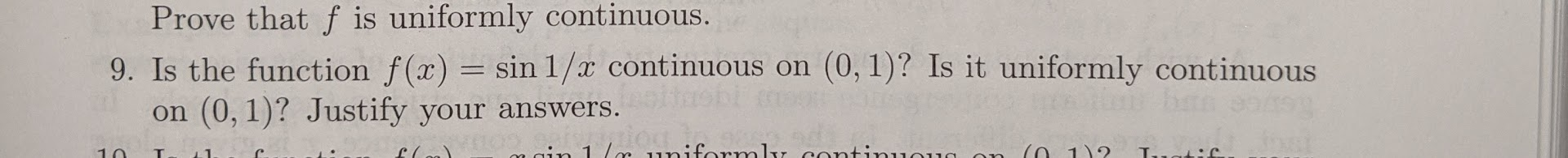 Solved This is real analysis mathematics. Please write as | Chegg.com