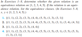 Solved In Exercises 1−8, determine whether the given | Chegg.com