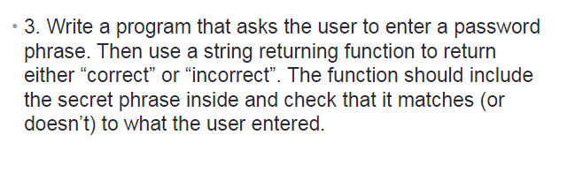 Solved -1. Write A Program That Asks The User For Two | Chegg.com