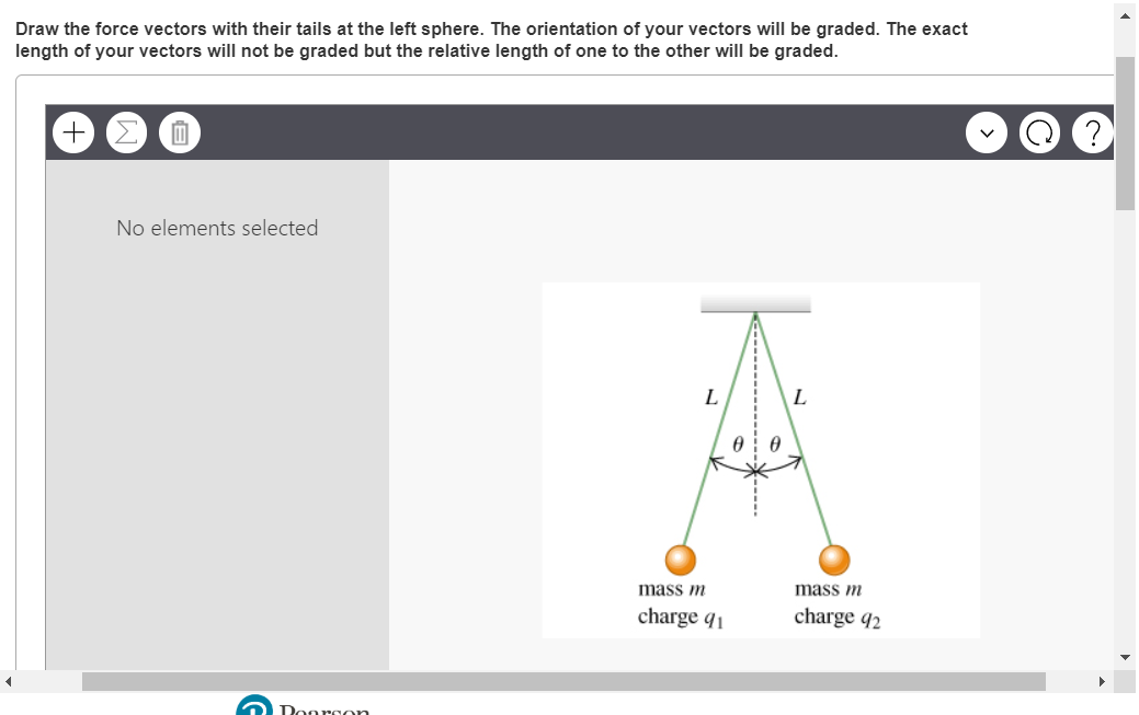 Solved Two small spheres with mass m = 15.1 g are hung by