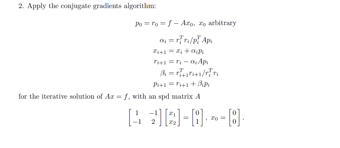 Solved Linear Algebra Question | Chegg.com