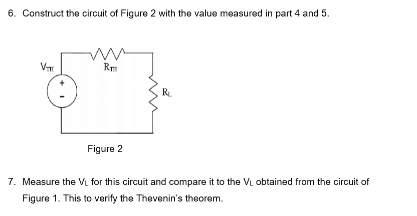 Solved LABORATORY 1: THEVENIN'S THEOREM & MAXIMUM POWER | Chegg.com