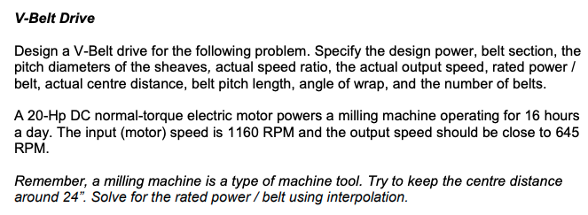 v belt pitch