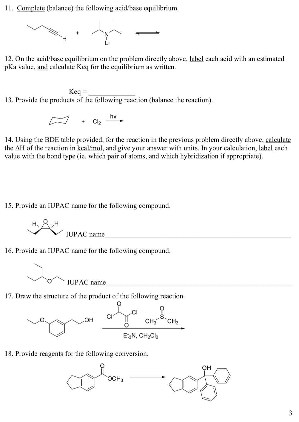 Solved TABLE 4-2 Bond-Dissociation Enthalpies For Homolytic | Chegg.com