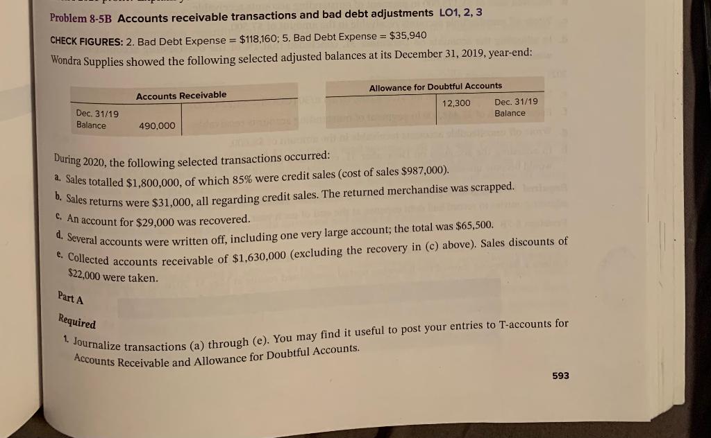 Solved Hello, This problem from 8.5B from the book | Chegg.com