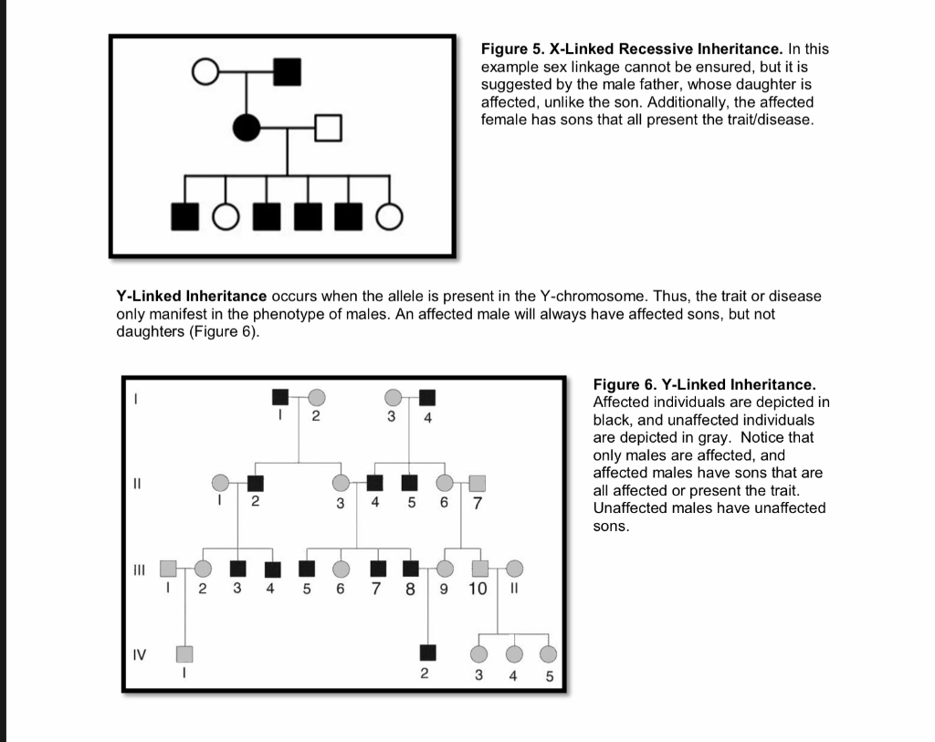 Solved Figure 1. Symbols used in pedigree analysis. Females | Chegg.com