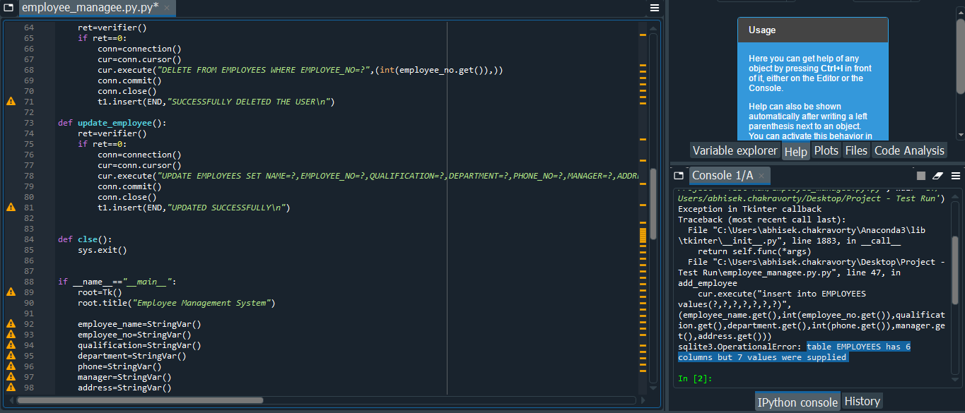 Solved Hello I have a python code error that need guidance. | Chegg.com