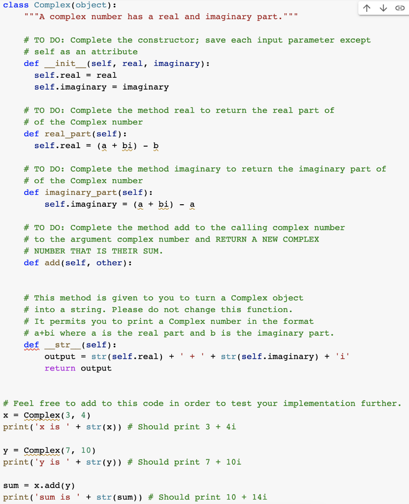 Solved Complex numbers, as you have seen, in other