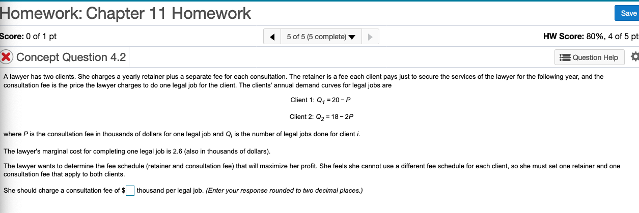 Solved Homework: Chapter 11 Homework Save Score: 0 of 1 pt 5 | Chegg.com