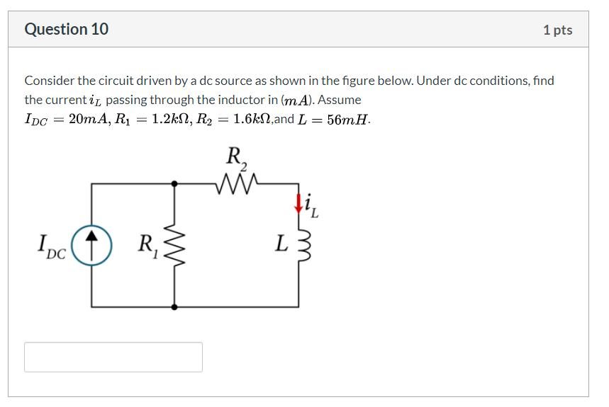 Solved Consider the circuit driven by a dc source as shown | Chegg.com