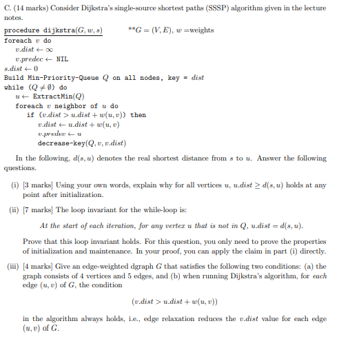 Solved A 9 Marks Consider The Dgraph Below Assume Th