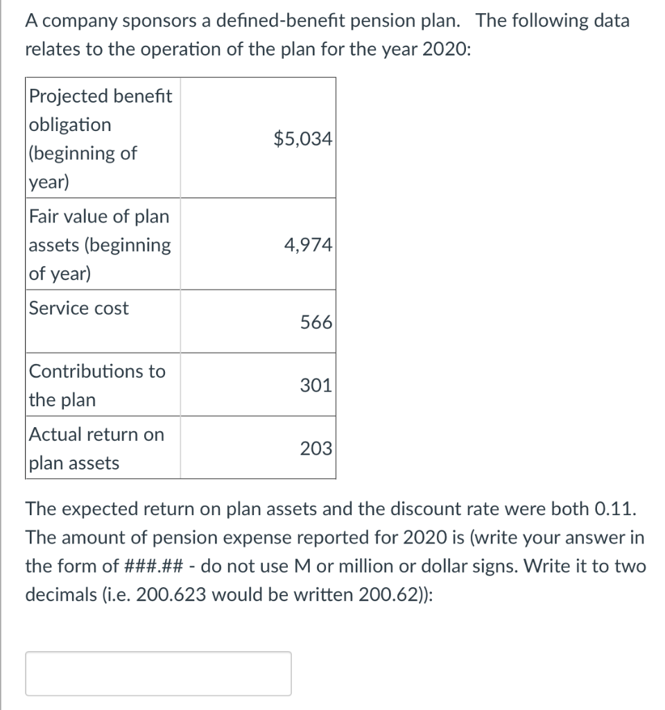 solved-a-company-sponsors-a-defined-benefit-pension-plan-chegg