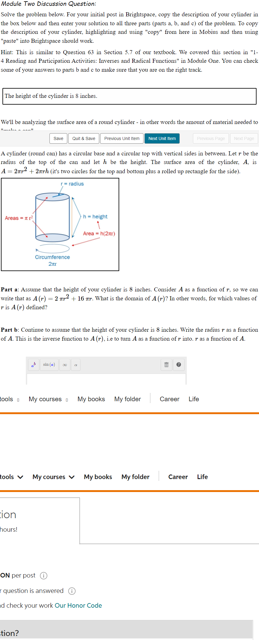 Solved Module Two Discussion Question: Solve the problem | Chegg.com