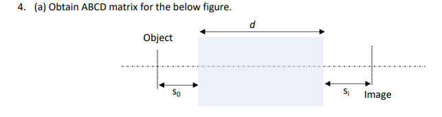 Solved (a) Obtain ABCD matrix for the below figure. | Chegg.com