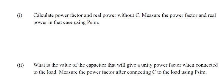 Solved 2. Power Factor Correction 440 Vrms 60 Hz Z= 20 +j152 | Chegg.com