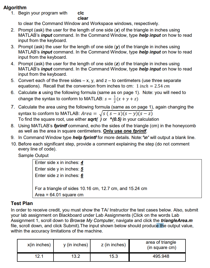 (Solved) : Problem Statement Lab Assignment 1 Use Following Formula ...