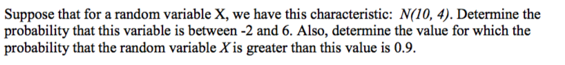 Solved Suppose that for a random variable X, we have this | Chegg.com