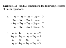Solved Linear Algebra class, please answer part a and part | Chegg.com