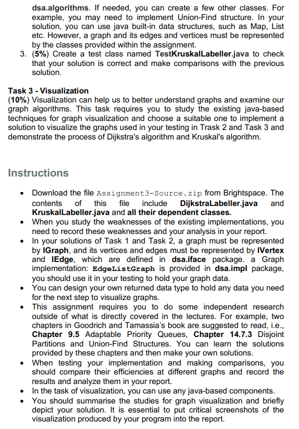 Introduction The goal of this assignment is to | Chegg.com
