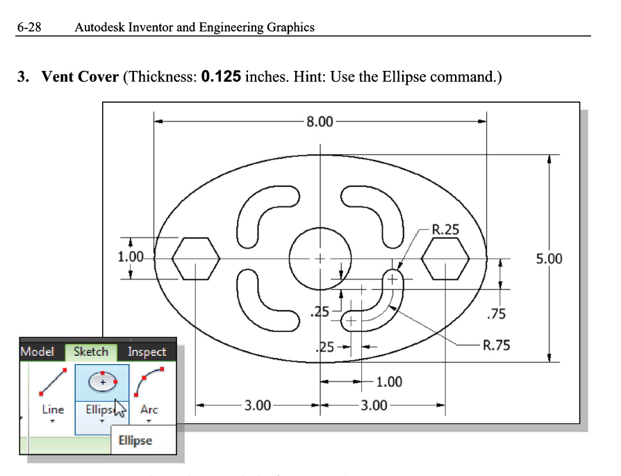 CREATE THIS IN AUTO DESK INVENTOR AND PLEASE SHARE | Chegg.com