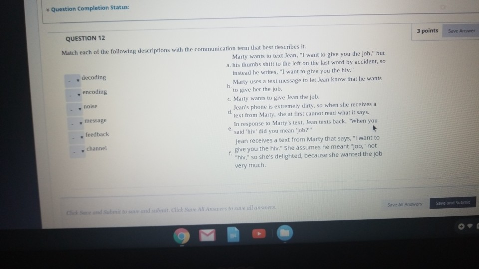 Solved QUESTION 8 4 points Save Answer Match each of the | Chegg.com