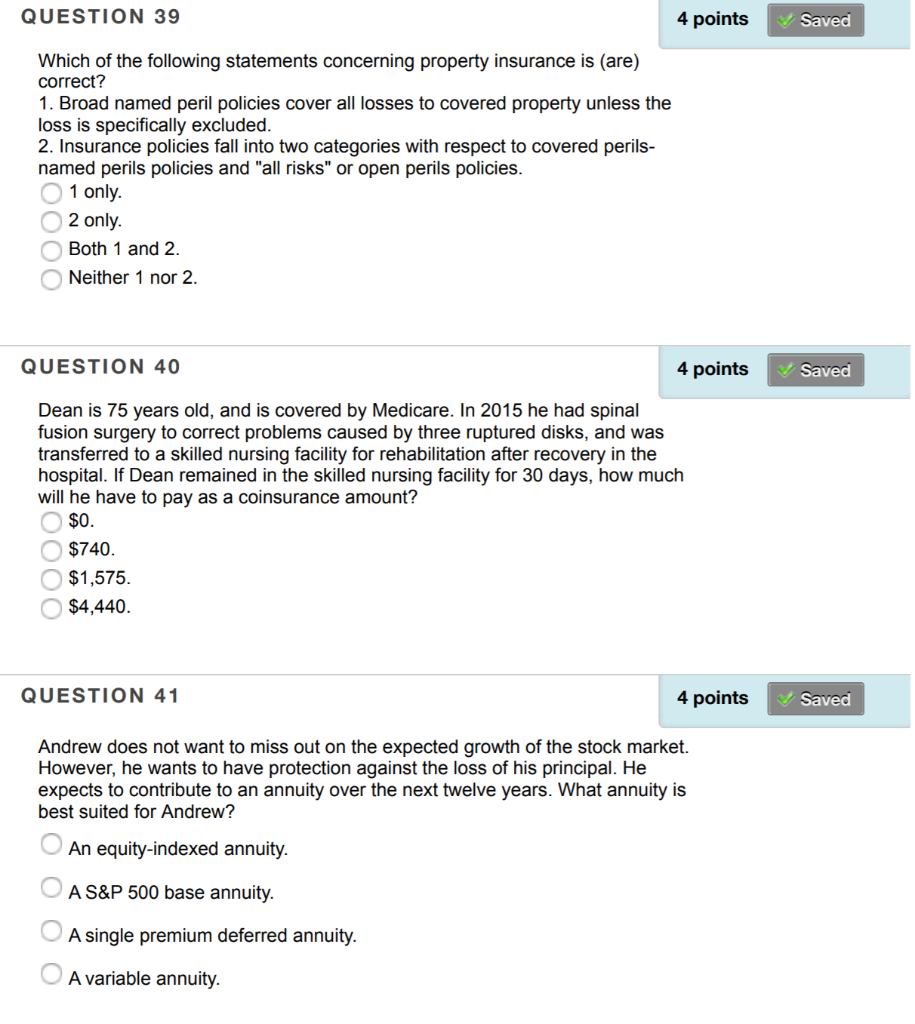 Solved QUESTION 39 4 points Saved Which of the following | Chegg.com