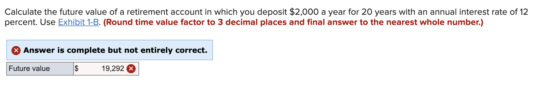 Solved Calculate the future value of a retirement account in | Chegg.com