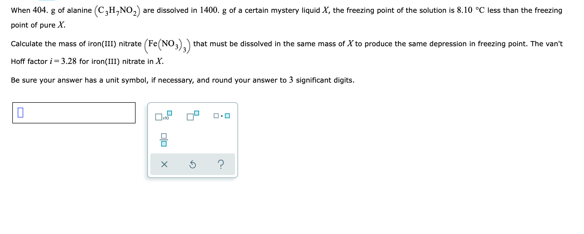 Solved A certain liquid X has a normal boiling point of