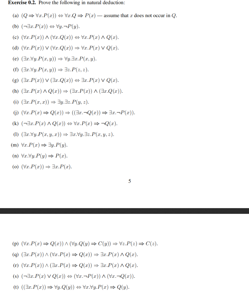 Provide Formal Proof Using Inference Rules And Pro Chegg Com