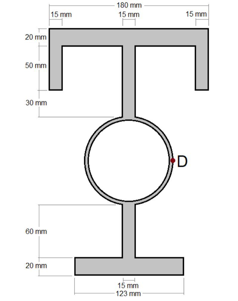 A 20 -meter long beam-tank assembly supports the | Chegg.com