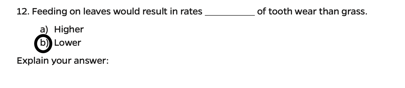 Solved Explain why the answer is b) for questions 12 and 13. | Chegg.com