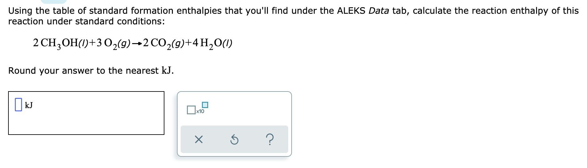 Solved Using the table of standard formation enthalpies that | Chegg.com
