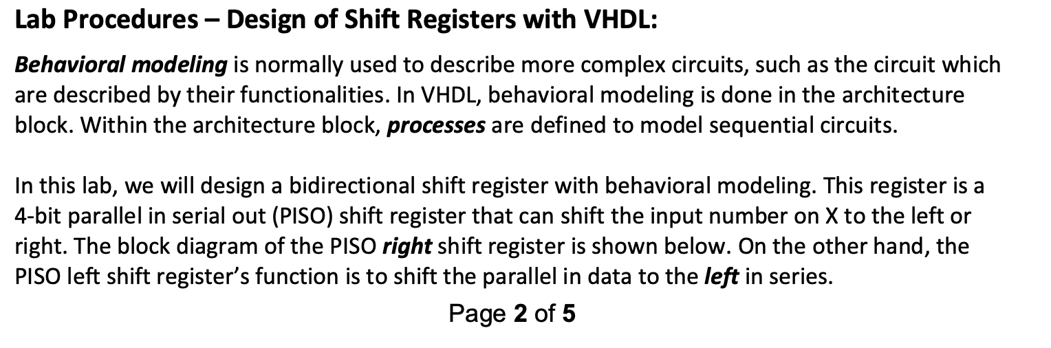 linear feedback shift register vhdl code