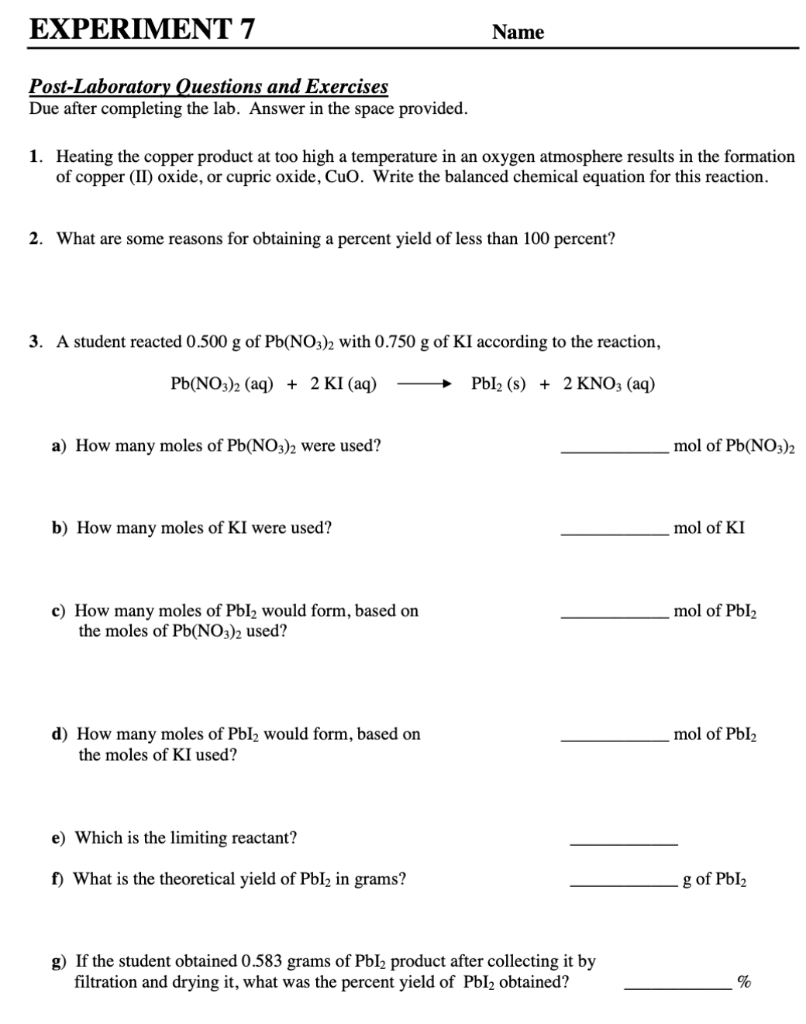 Solved 1. What safety precautions are cited in this | Chegg.com