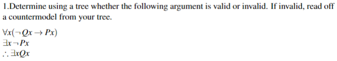 Solved 1. Determine using a tree whether the following | Chegg.com