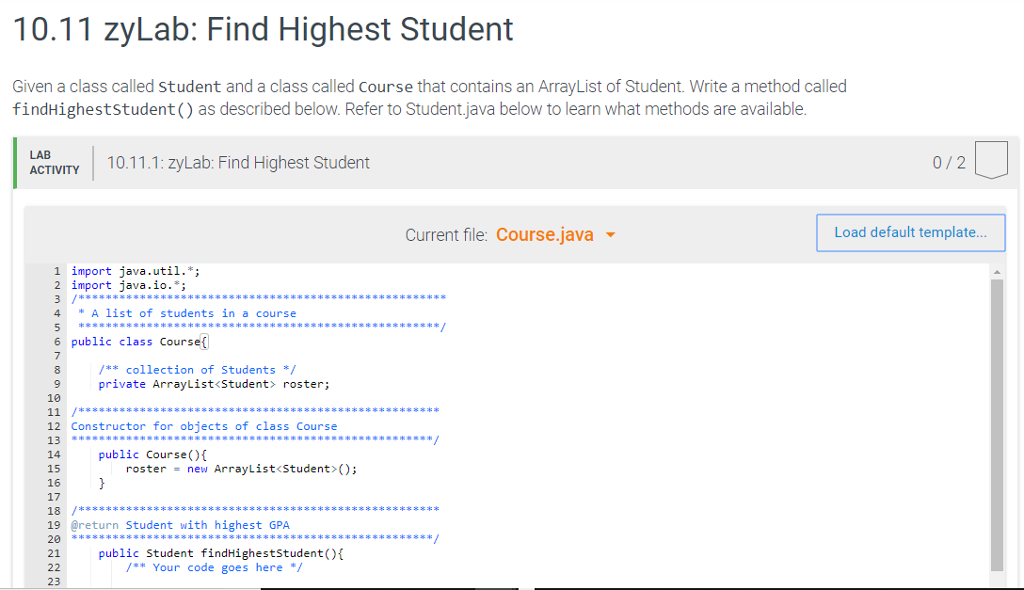 solved-10-11-zylab-find-highest-student-given-a-class-chegg