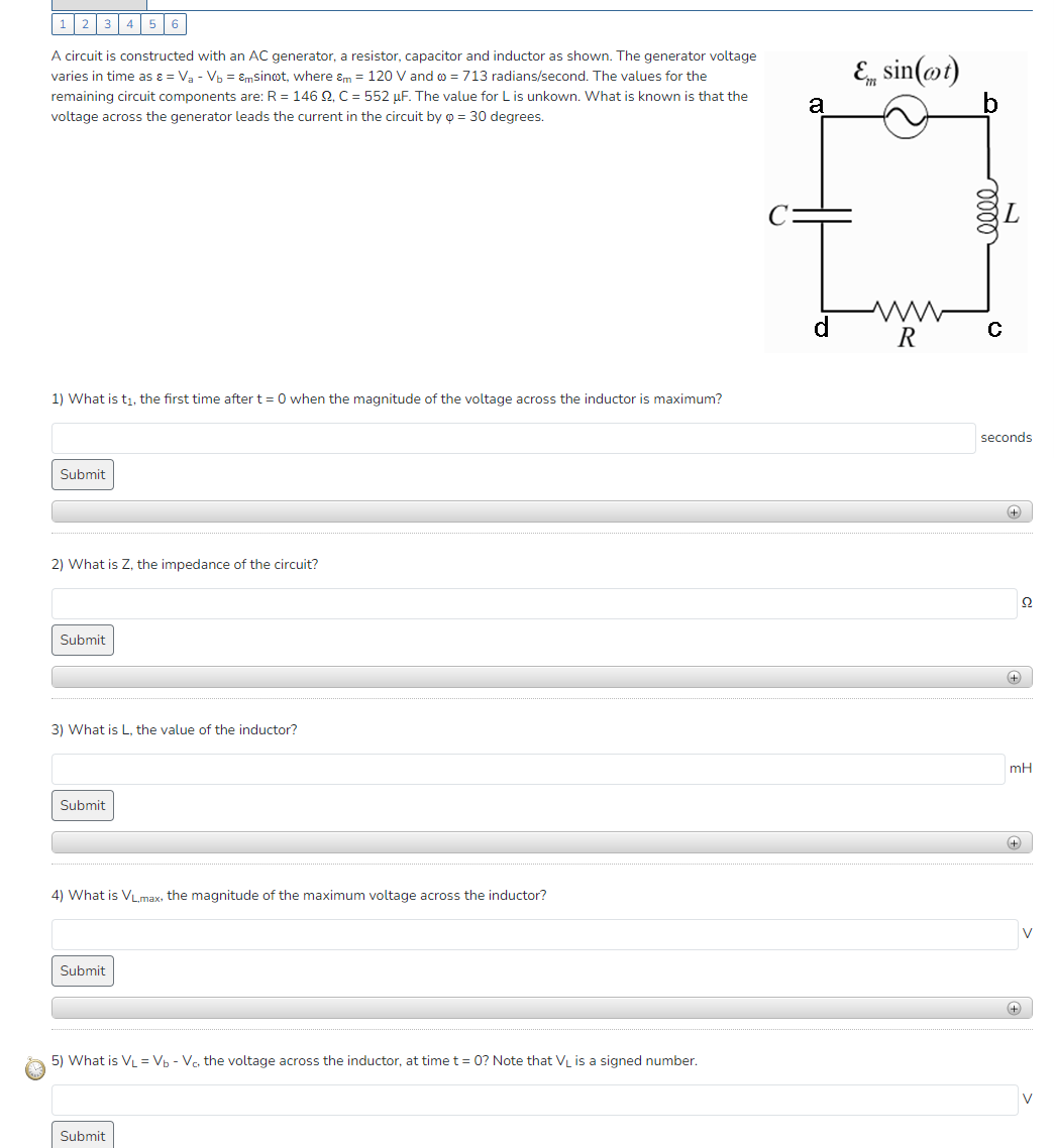 Solved Please Answer All Parts | Chegg.com