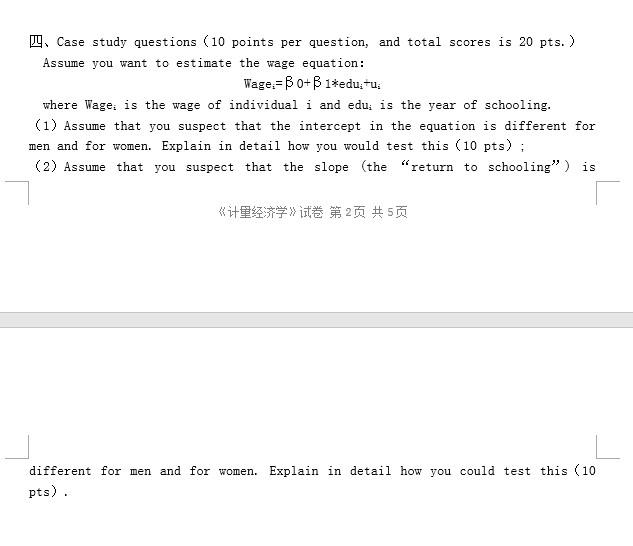 Solved L. Case study questions (10 points per question, and