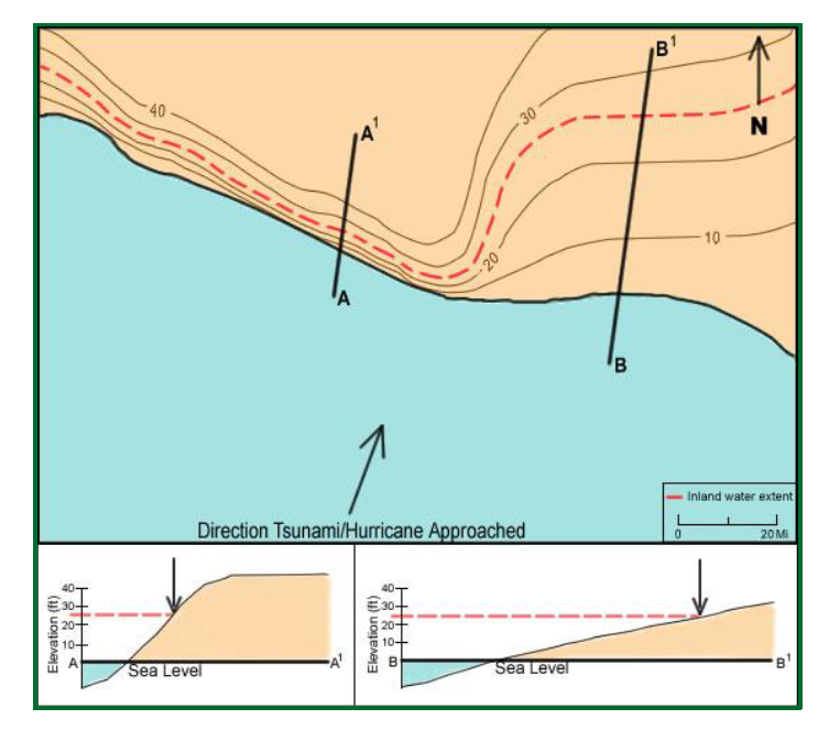 Solved Introduction Tsunamis And The Storm Surge Associated | Chegg.com