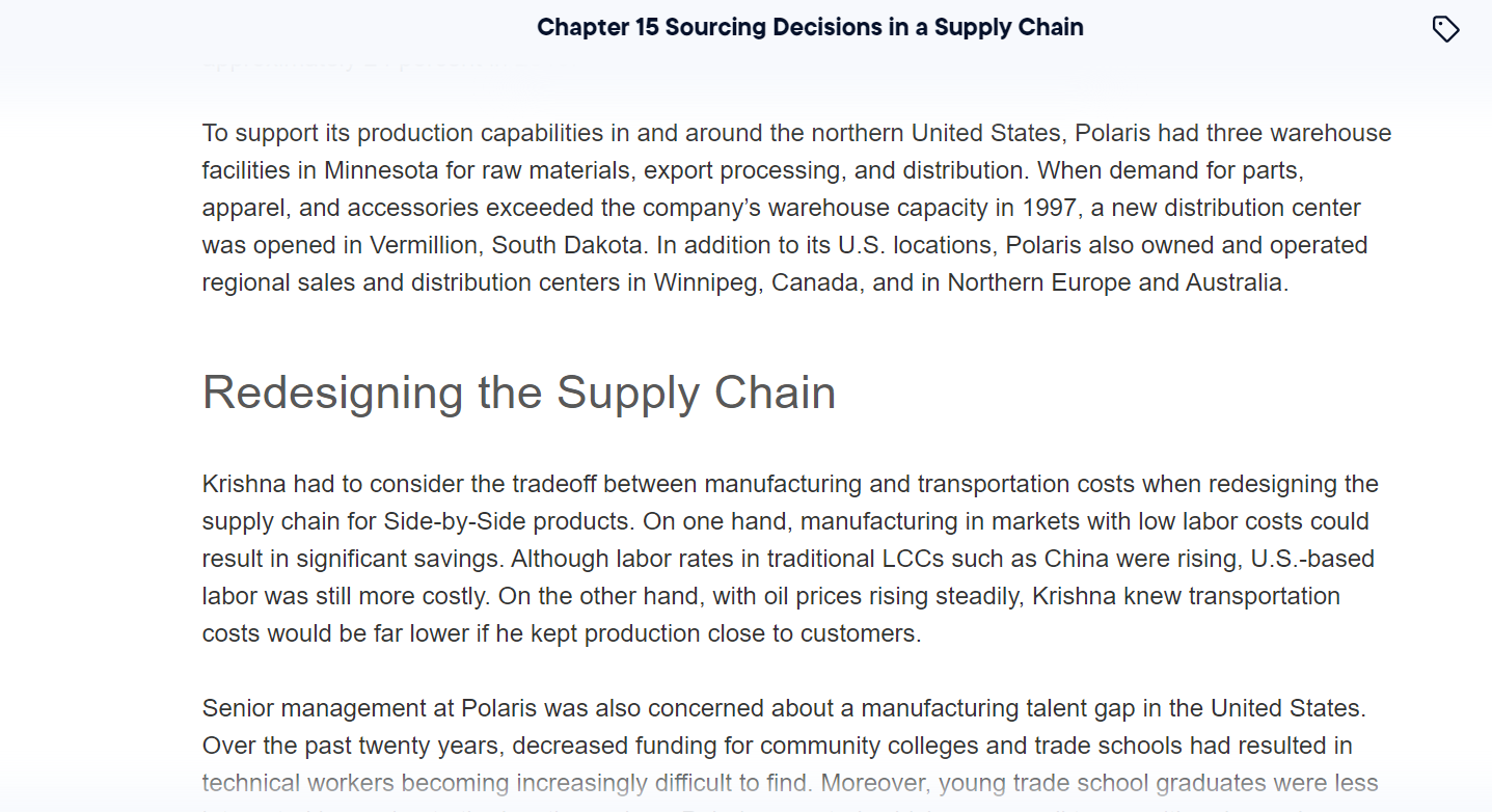 how to solve a supply chain case study